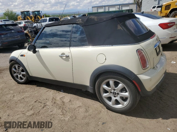 2008 MINI Convertible с VIN WMWRF33538TG18650, выставлен на аукционе Copart как лот 55820245 с пробегом 100 980 миль миль и Списание • Salvage title. История ставок и продаж доступна на DreamBid. Изображение 2.