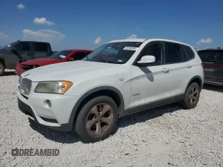 2011 BMW X3 28i with VIN 5UXWX5C57BL713925, listed as a Copart auction lot 48788395 with 94,929 mi miles and Salvage Title. Bid and sale history available at carsss.com. Image 1.