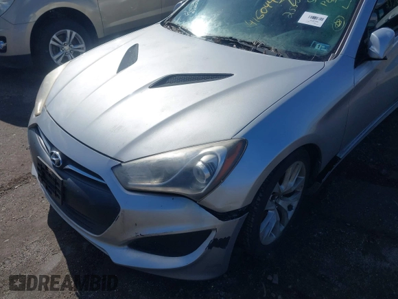 2013 Hyundai Genesis Coupe R-Spec with VIN KMHHT6KD7DU096698, listed as a IAAI auction lot 41604486 with Not provided miles and . Bid and sale history available at DreamBid. Image 6.