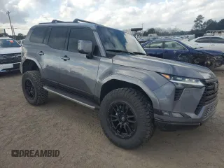 2024 Lexus GX with VIN JTJTBCDX8R5010630, listed as a Copart auction lot 45089245 with 7,215 mi miles and Salvage Title. Bid and sale history available at carsss.com. Image 4.