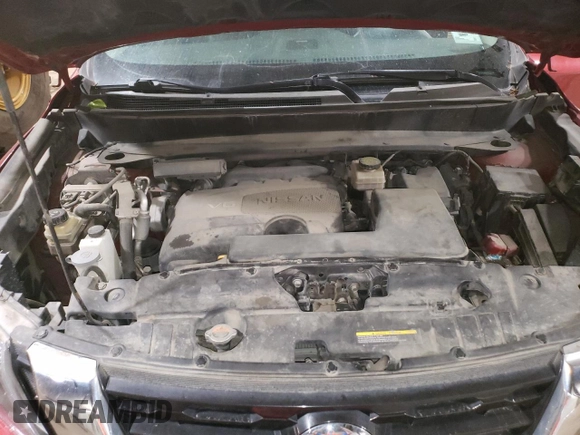 2017 Nissan Pathfinder Platinum with VIN 5N1DR2MM2HC612061, listed as a Copart auction lot 58621965 with 116,349 mi miles and Salvage title. Bid and sale history available at DreamBid. Image 12.