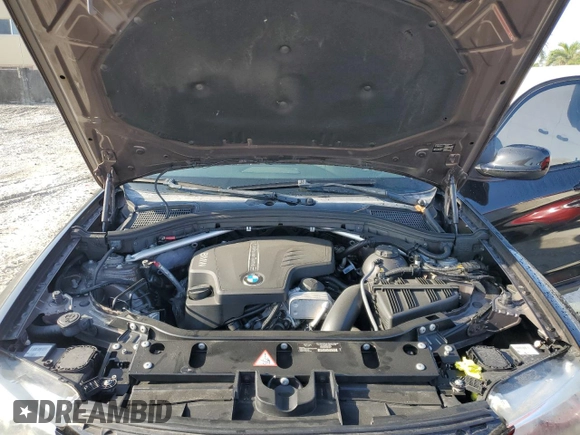 2014 BMW X3 xDrive28i with VIN 5UXWX9C57E0D24167, listed as a Copart auction lot 52796105 with Not Provided miles and Clean Title. Bid and sale history available at DreamBid. Image 11.