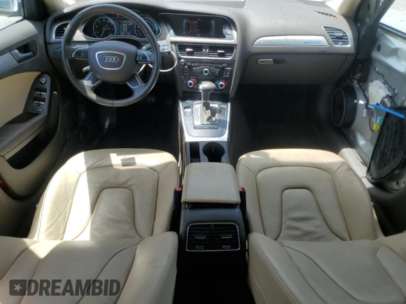 2015 Audi A4 Premium z VIN WAUBFAFL2FN009094, wystawiony jako Copart lot #57203785 z przebiegiem 84 066 mil mil oraz Szkoda całkowita • Salvage title. Historia ofert i sprzedaży dostępna na DreamBid. Obrazek 8.