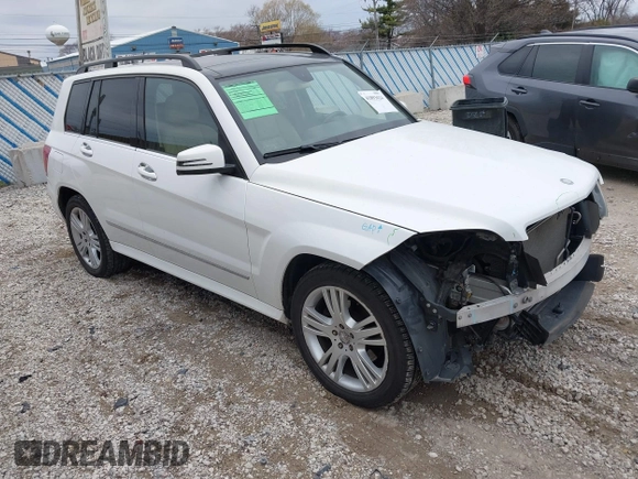 2014 Mercedes-Benz GLK 350 with VIN WDCGG8JB5EG318844, listed as a IAAI auction lot 41893624 with 141,320 mi miles and . Bid and sale history available at DreamBid. Image 1.