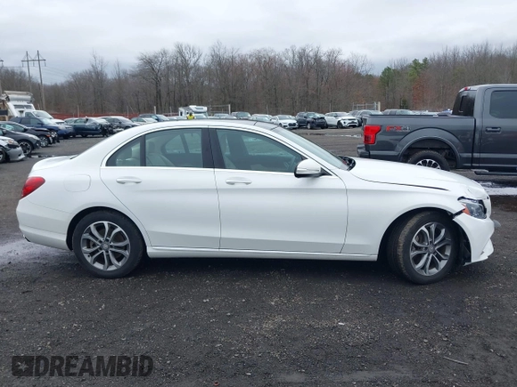 2015 Mercedes-Benz C-Class C 300 Luxury with VIN 55SWF4KBXFU052095, listed as a IAAI auction lot 41792142 with 104,177 mi miles. Bid and sale history available at carsss.com. Image 13.
