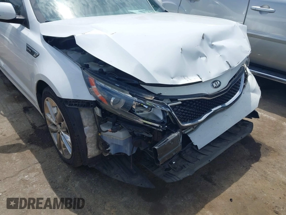 2015 Kia Optima SX Turbo with VIN 5XXGR4A68FG442949, listed as a IAAI auction lot 42297888 with 147,181 mi miles and . Bid and sale history available at DreamBid. Image 17.