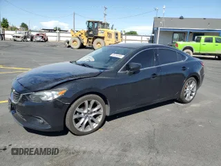2015 Mazda 6 i Grand Touring с VIN JM1GJ1W57F1210165, выставлен на аукционе Copart как лот 59735305 с пробегом 118 891 миль миль и Списание • Salvage title. История ставок и продаж доступна на DreamBid. Изображение 1.