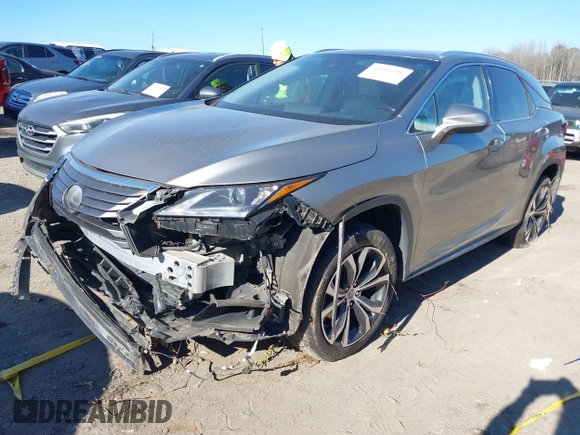 2017 Lexus RX with VIN 2T2ZZMCA8HC072487, listed as a IAAI auction lot 41161196 with 119,897 mi miles. Bid and sale history available at carsss.com. Image 2.