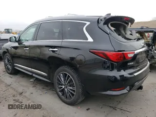 2016 Infiniti QX60 with VIN 5N1AL0MM3GC503924, listed as a Copart auction lot 44985065 with 109,328 mi miles and Salvage Title. Bid and sale history available at DreamBid. Image 2.