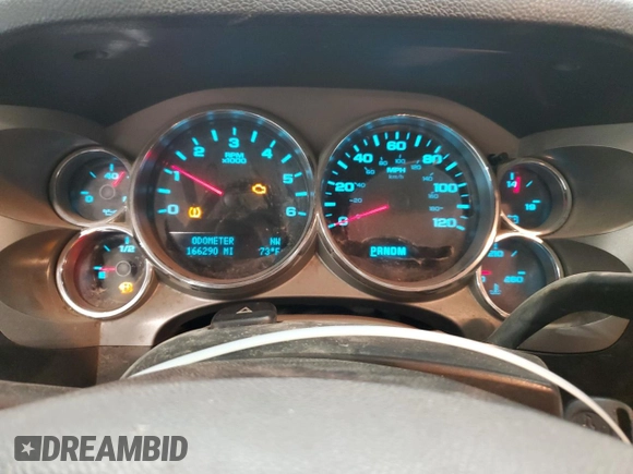 2010 Chevrolet Silverado 1500 LT with VIN 3GCRKSE36AG283923, listed as a Copart auction lot 54138255 with 166,290 mi miles and Clean Title. Bid and sale history available at DreamBid. Image 9.