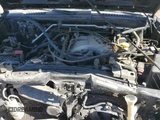 2001 Nissan Xterra XE with VIN 5N1ED28T01C522269, listed as a Copart auction lot 56997515 with 103,800 mi miles and Salvage title. Bid and sale history available at DreamBid. Image 12.