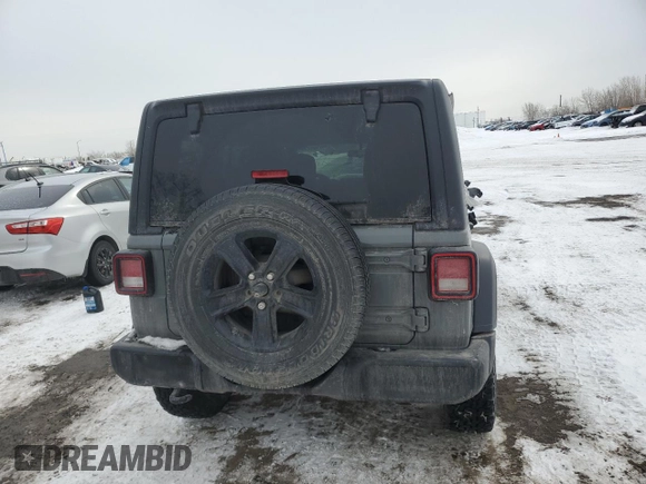 2022 Jeep Wrangler Unlimited Willys с VIN 1C4HJXDN2NW279504, выставлен на аукционе Copart как лот 47464715 с пробегом Не указан миль и Списание • Salvage title. История ставок и продаж доступна на DreamBid. Изображение 6.