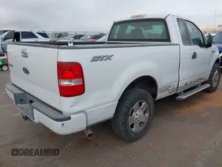 2005 Ford F-150 XL with VIN 1FTRF12295NA49962, listed as a IAAI auction lot 41940905 with 105,922 mi miles. Bid and sale history available at carsss.com. Image 4.
