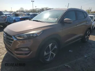 2016 Hyundai Tucson Sport with VIN KM8J33A22GU251291, listed as a Copart auction lot 52019285 with 120,218 mi miles and Salvage Title. Bid and sale history available at carsss.com. Image 1.
