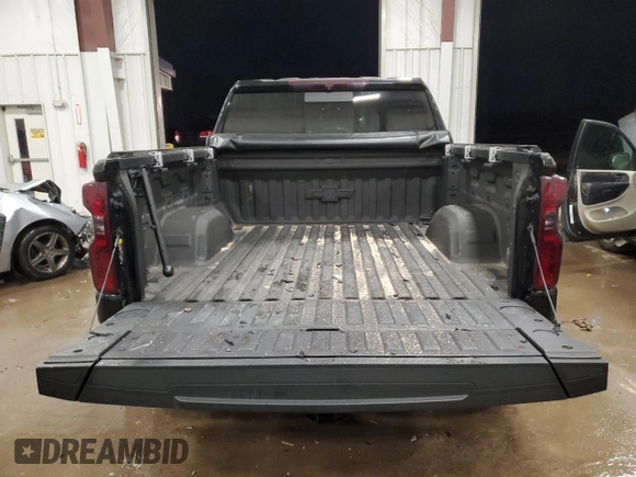 2023 Chevrolet Silverado 1500 RST with VIN 3GCUDEE87PG334016, listed as a Copart auction lot 83557504 with 14,103 mi miles and Salvage Title. Bid and sale history available at carsss.com. Image 6.