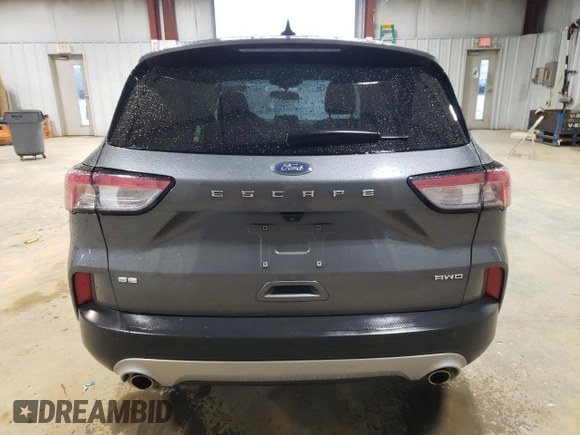 2022 Ford Escape SE with VIN 1FMCU9G62NUB00029, listed as a Copart auction lot 51737475 with 22,642 mi miles and Salvage Title. Bid and sale history available at carsss.com. Image 6.