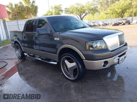 2006 Ford F-150 XLT with VIN 1FTPW12V36FB49410, listed as a IAAI auction lot 41876476 with 238,337 mi miles. Bid and sale history available at carsss.com. Image 1.
