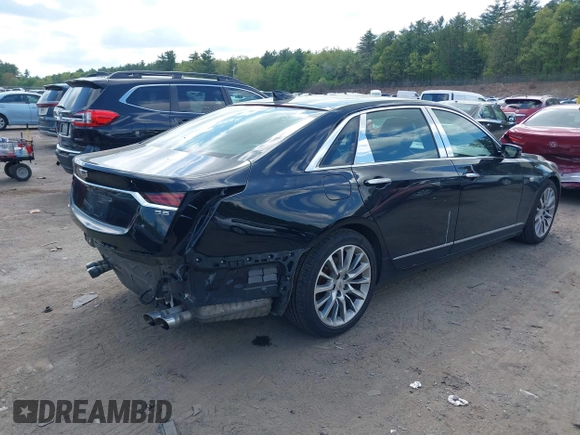 2019 Cadillac CT6 Premium Luxury AWD with VIN 1G6KD5RS3KU123885, listed as a IAAI auction lot 42200429 with 66,611 mi miles and . Bid and sale history available at DreamBid. Image 4.