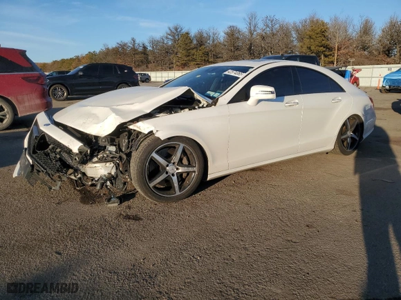 2014 Mercedes-Benz CLS-Class CLS 550 with VIN WDDLJ9BB7EA101007, listed as a Copart auction lot 42574065 with 138,977 mi miles and Salvage Title. Bid and sale history available at carsss.com. Image 1.