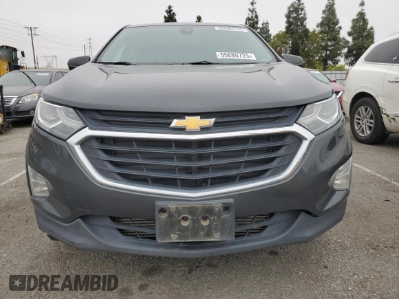 2020 Chevrolet Equinox LT with VIN 2GNAXUEVXL6111749, listed as a Copart auction lot 55680725 with 147,660 mi miles and Clean Title. Bid and sale history available at DreamBid. Image 5.