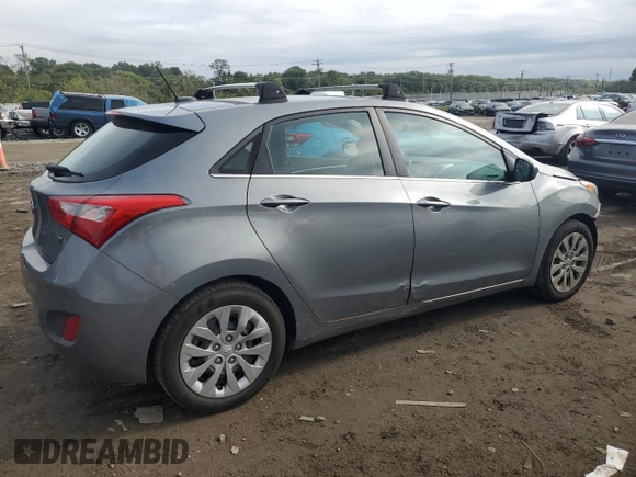 2017 Hyundai Elantra GT with VIN KMHD35LH3HU363254, listed as a Copart auction lot 74022714 with 89,344 mi miles and Salvage Title. Bid and sale history available at carsss.com. Image 3.
