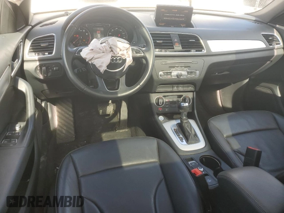 2017 Audi Q3 Premium with VIN WA1ECCFS1HR008097, listed as a Copart auction lot 48542095 with 45,539 mi miles and Salvage Title. Bid and sale history available at carsss.com. Image 8.