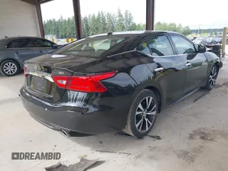 2017 Nissan Maxima SV with VIN 1N4AA6AP3HC453643, listed as a IAAI auction lot 42650465 with 63,080 mi miles and . Bid and sale history available at DreamBid. Image 4.
