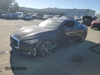 2019 Infiniti Q60 3.0t LUXE with VIN JN1EV7EKXKM230623, listed as a Copart auction lot 42142615 with 88,951 mi miles and Salvage Title. Bid and sale history available at carsss.com. Image 1.