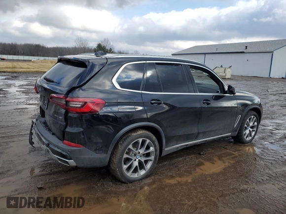 2019 BMW X5 xDrive40i with VIN 5UXCR6C51KLL60617, listed as a Copart auction lot 47344975 with 90,436 mi miles and Salvage Title. Bid and sale history available at carsss.com. Image 3.