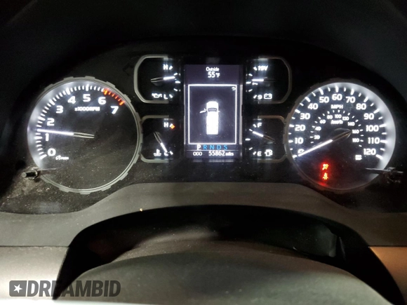 2018 Toyota Tundra SR5 z VIN 5TFDW5F1XJX768641, wystawiony jako Copart lot #53269535 z przebiegiem 55 862 mil mil oraz Szkoda całkowita • Salvage title. Historia ofert i sprzedaży dostępna na DreamBid. Obrazek 9.