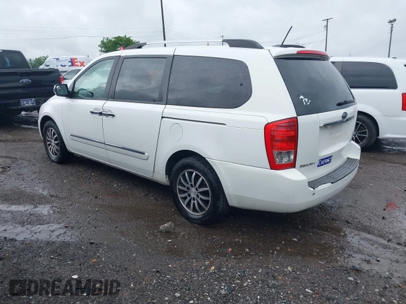 2012 Kia Sedona EX with VIN KNDMH4C76C6457908, listed as a IAAI auction lot 42179927 with 196,104 mi miles and . Bid and sale history available at DreamBid. Image 3.