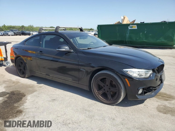2014 BMW 4 Series 428i xDrive z VIN WBA3N9C5XEF720255, wystawiony jako Copart lot #57125265 z przebiegiem 139 045 mil mil oraz Czysty tytuł • Clean title. Historia ofert i sprzedaży dostępna na DreamBid. Obrazek 4.