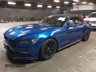 2017 Ford Mustang GT Premium with VIN 1FATP8FF7H5210215, listed as a IAAI auction lot 41911117 with 78,837 mi miles. Bid and sale history available at carsss.com. Image 2.