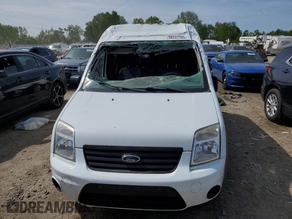 2013 Ford Transit Connect XLT with VIN NM0LS7BN7DT153727, listed as a Copart auction lot 58227785 with 92,390 mi miles and Clean title. Bid and sale history available at DreamBid. Image 5.