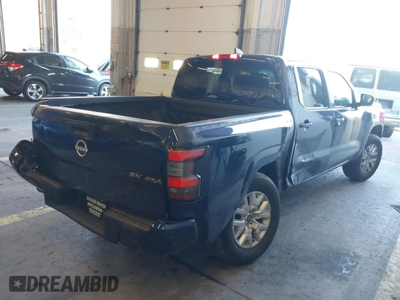 2022 Nissan Frontier SV with VIN 1N6ED1EK6NN652722, listed as a IAAI auction lot 40992237 with 47,145 mi miles and . Bid and sale history available at DreamBid. Image 4.
