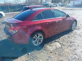 2011 Chevrolet Cruze LTZ with VIN 1G1PH5S91B7152761, listed as a IAAI auction lot 41539306 with 90,396 mi miles. Bid and sale history available at carsss.com. Image 4.