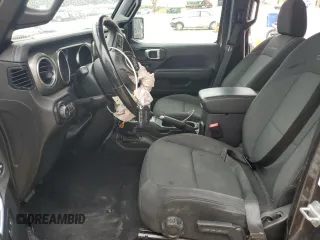 2020 Jeep Wrangler Unlimited Sahara with VIN 1C4HJXEN2LW149623, listed as a Copart auction lot 50906705 with 71,919 mi miles and Salvage title. Bid and sale history available at DreamBid. Image 7.