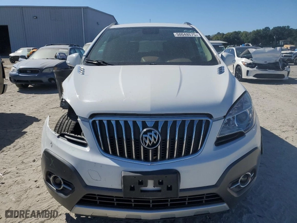 2016 Buick Encore Leather with VIN KL4CJCSB1GB723472, listed as a Copart auction lot 50048675 with 133,479 mi miles and Salvage Title. Bid and sale history available at carsss.com. Image 5.