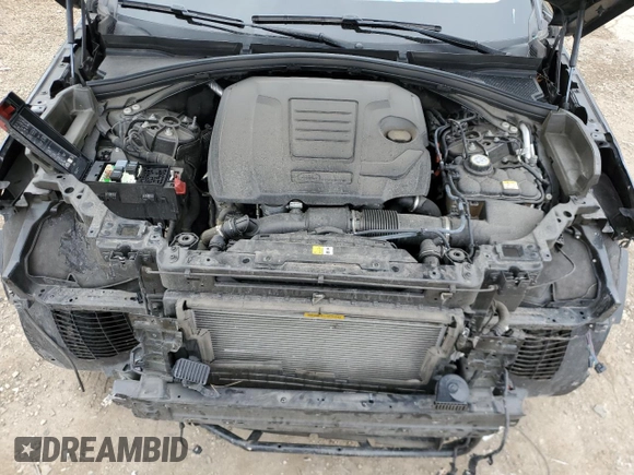 2021 Land Rover Range Rover Velar S with VIN SALYJ2EX7MA300600, listed as a Copart auction lot 50431775 with 58,687 mi miles and Salvage title. Bid and sale history available at DreamBid. Image 12.