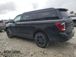 2024 Ford Expedition Max Limited с VIN 1FMJK1K81REA06571, выставлен на аукционе Copart как лот 52141975 с пробегом 50 564 миль миль и Списание • Salvage title. История ставок и продаж доступна на DreamBid. Изображение 2.