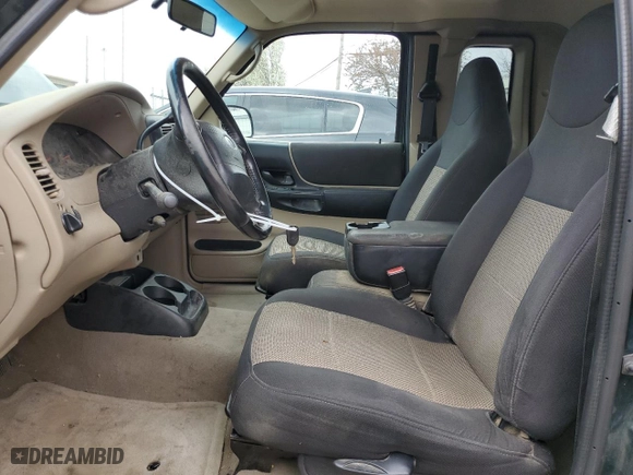 2003 Ford Ranger XL Fleet with VIN 1FTZR45E23PA94774, listed as a Copart auction lot 51095145 with 169,423 mi miles and Salvage Title. Bid and sale history available at carsss.com. Image 7.