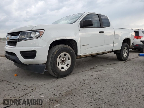 2020 Chevrolet Colorado 2WD Work Truck with VIN 1GCHSBEA6L1163390, listed as a Copart auction lot 56513985 with 136,546 mi miles and Clean title. Bid and sale history available at DreamBid. Image 1.