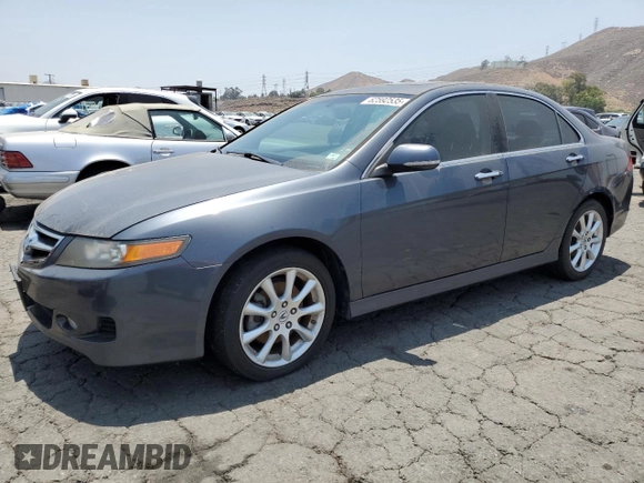2007 Acura TSX Navi with VIN JH4CL96907C020514, listed as a Copart auction lot 62592535 with 184,157 mi miles and Clean title. Bid and sale history available at DreamBid. Image 1.