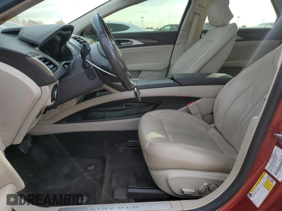 2017 Lincoln MKZ Select with VIN 3LN6L5CC6HR624896, listed as a Copart auction lot 74998444 with 99,078 mi miles and Salvage Title. Bid and sale history available at DreamBid. Image 7.