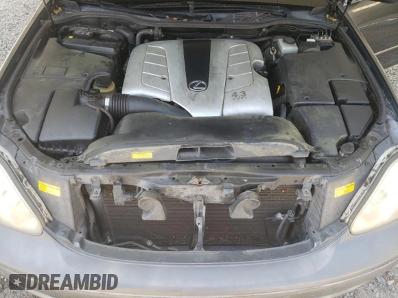 2004 Lexus LS 430 with VIN JTHBN36F340161034, listed as a Copart auction lot 51734645 with 238,695 mi miles and Salvage Title. Bid and sale history available at DreamBid. Image 11.