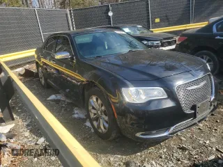 2016 Chrysler 300 with VIN 2C3CCAKG9GH182599, listed as a Copart auction lot 42408915 with 119,456 mi miles and Salvage Title. Bid and sale history available at carsss.com. Image 4.