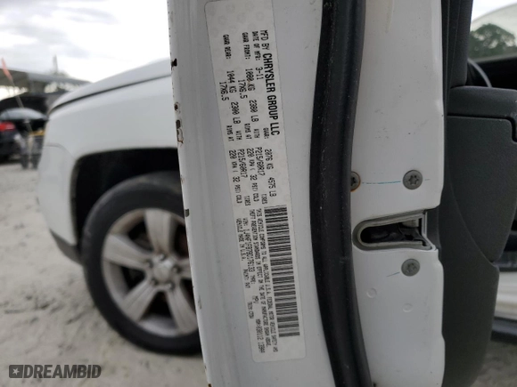 2011 Jeep Compass Latitude with VIN 1J4NF1FB7BD176133, listed as a Copart auction lot 54208385 with 163,525 mi miles and Clean Title. Bid and sale history available at carsss.com. Image 13.