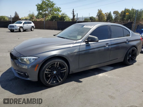 2018 BMW 3 Series 330i with VIN WBA8B9C54JK677077, listed as a Copart auction lot 60683205 with 71,120 mi miles and Salvage title. Bid and sale history available at DreamBid. Image 1.
