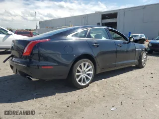 2012 Jaguar XJ with VIN SAJWA1CBXCLV30538, listed as a Copart auction lot 53162225 with 95,666 mi miles and Salvage Title. Bid and sale history available at carsss.com. Image 3.