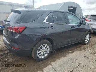 2023 Chevrolet Equinox LT with VIN 3GNAXKEG9PS140513, listed as a Copart auction lot 69610724 with 16,244 mi miles and Clean title. Bid and sale history available at DreamBid. Image 3.